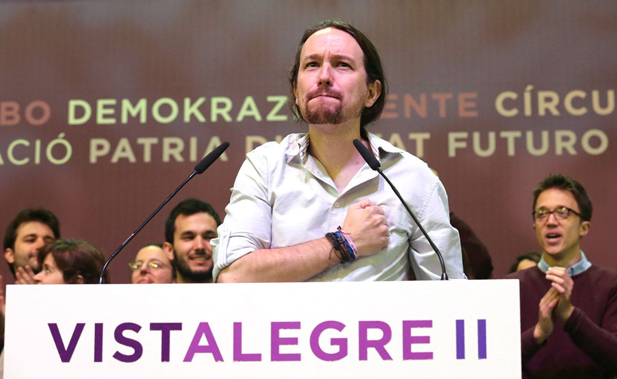 Pablo Iglesias Líder De Podemos Tras Imponerse A Errejón