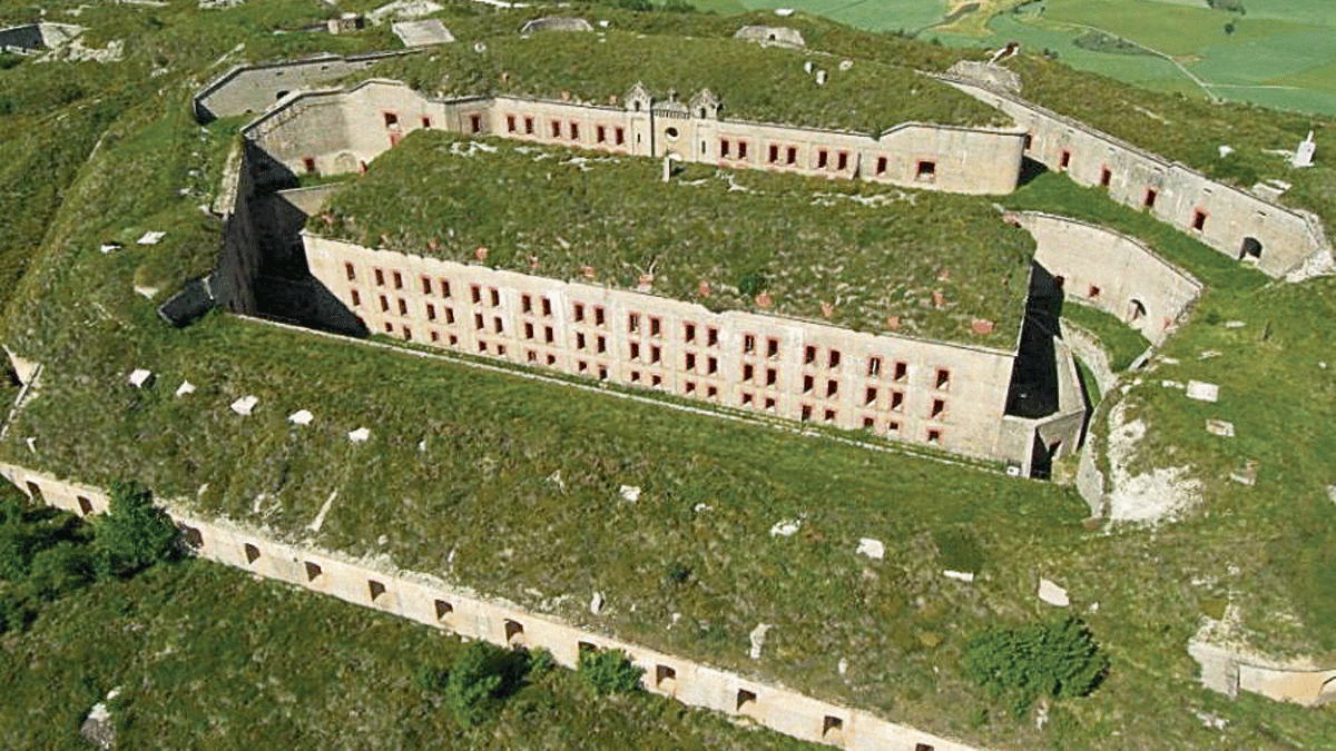 Fuerte de San Cristóbal en Navarra.