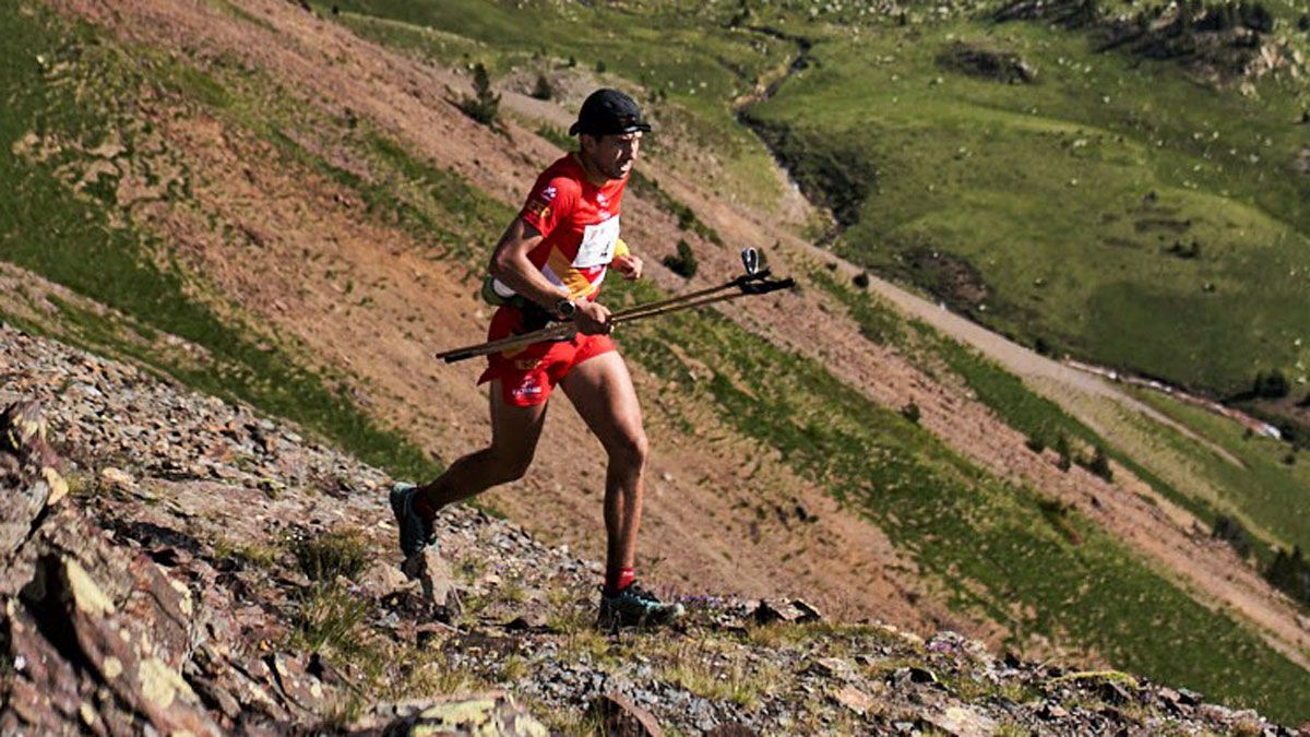 Manuel Merillas, durante una carrera. | MARC SIXTO