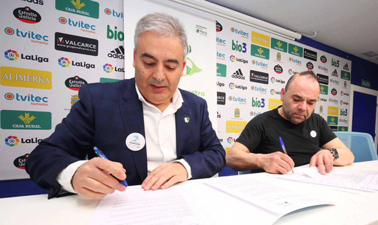 Presentación del 'Club Aspronauta' en El Toralín. | César Sánchez (Ical)