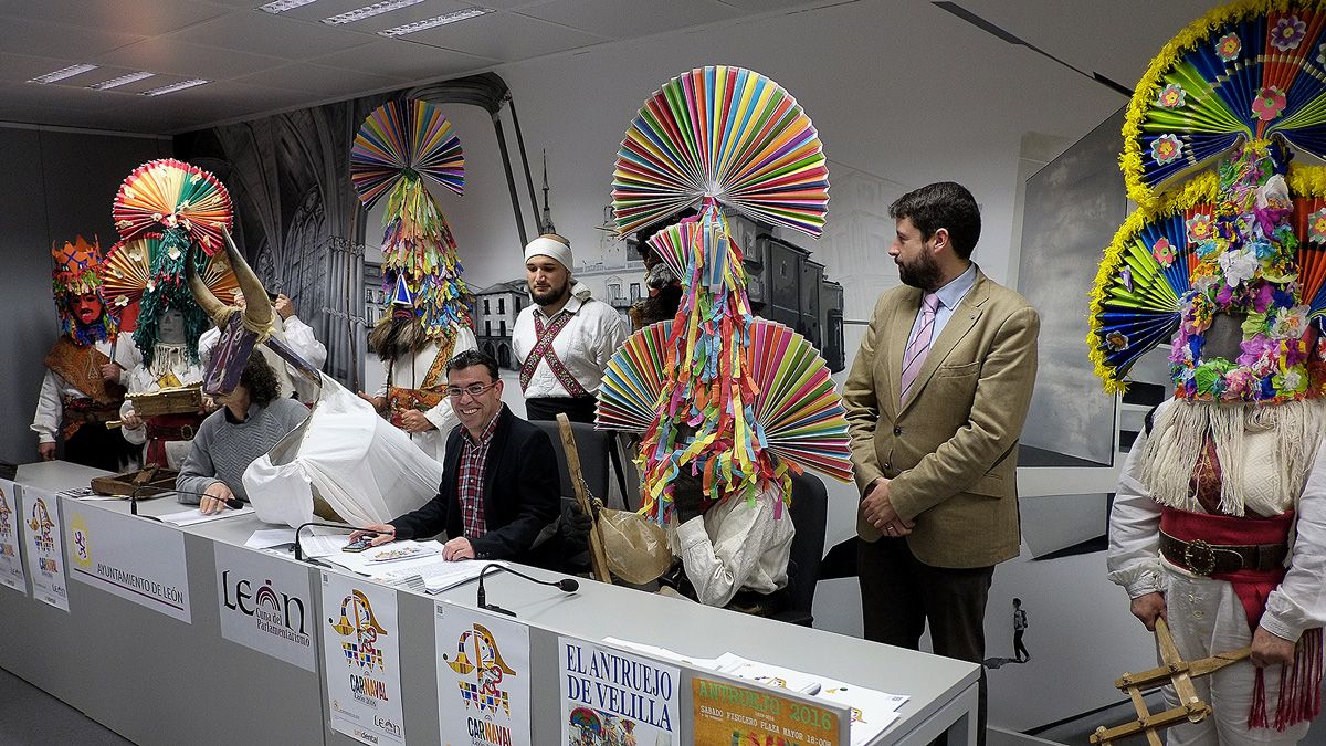 Imagen de la presentación del programa de Carnaval para este año. | DANIEL MARTÍN