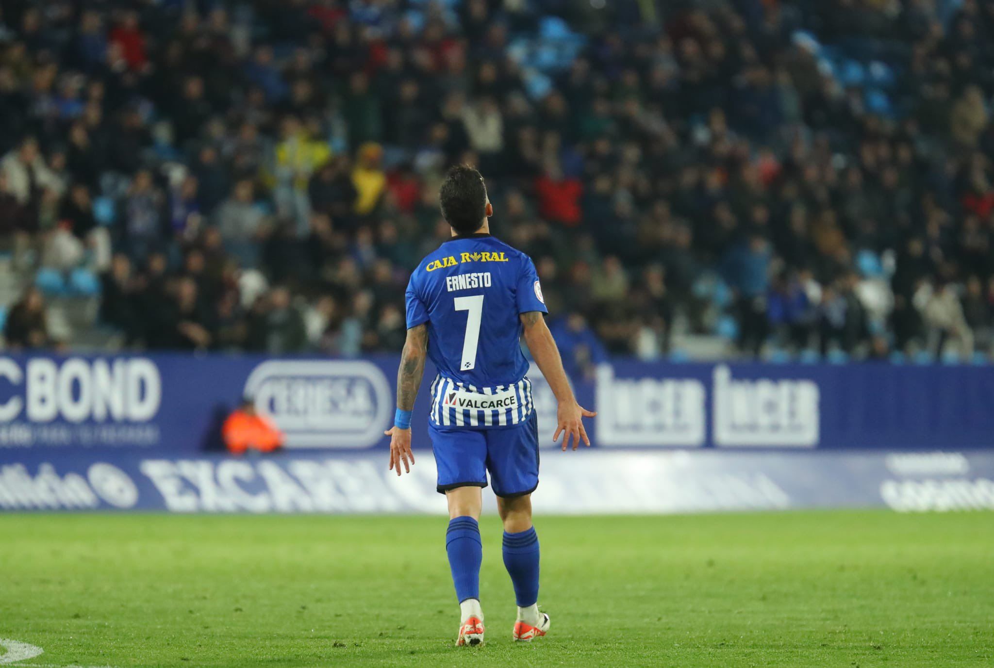Ernesto volvió a ser titular y tuvo en sus botas hasta en dos ocasiones el gol para la Deportiva. | SDP