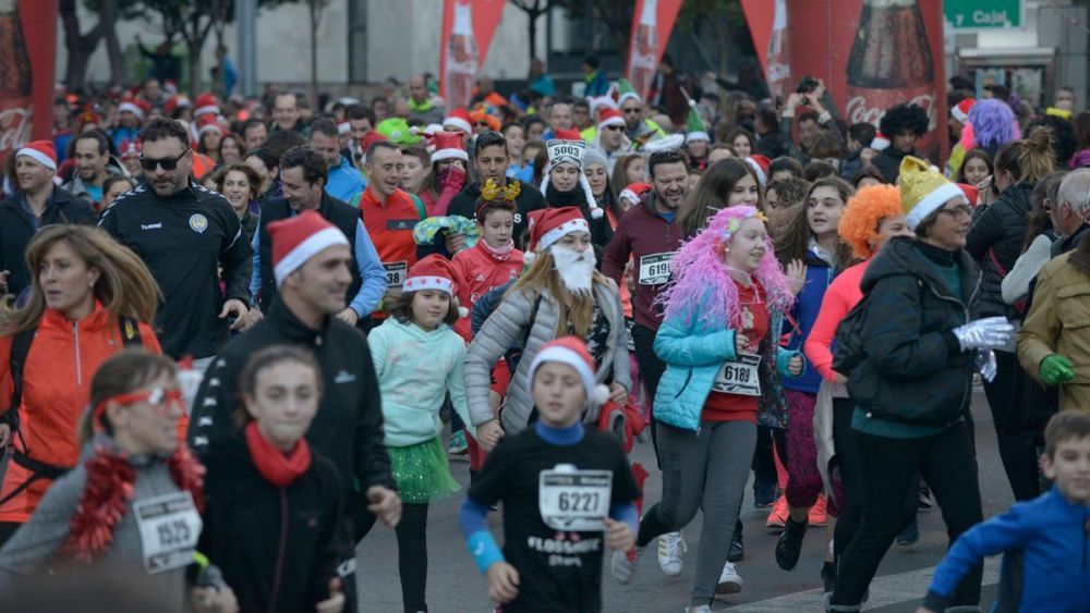 Imagen de una edición anterior de la San Silvestre. | MAURICIO PEÑA