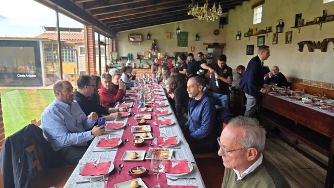 Un momento durante la degustación. | L.N.C.