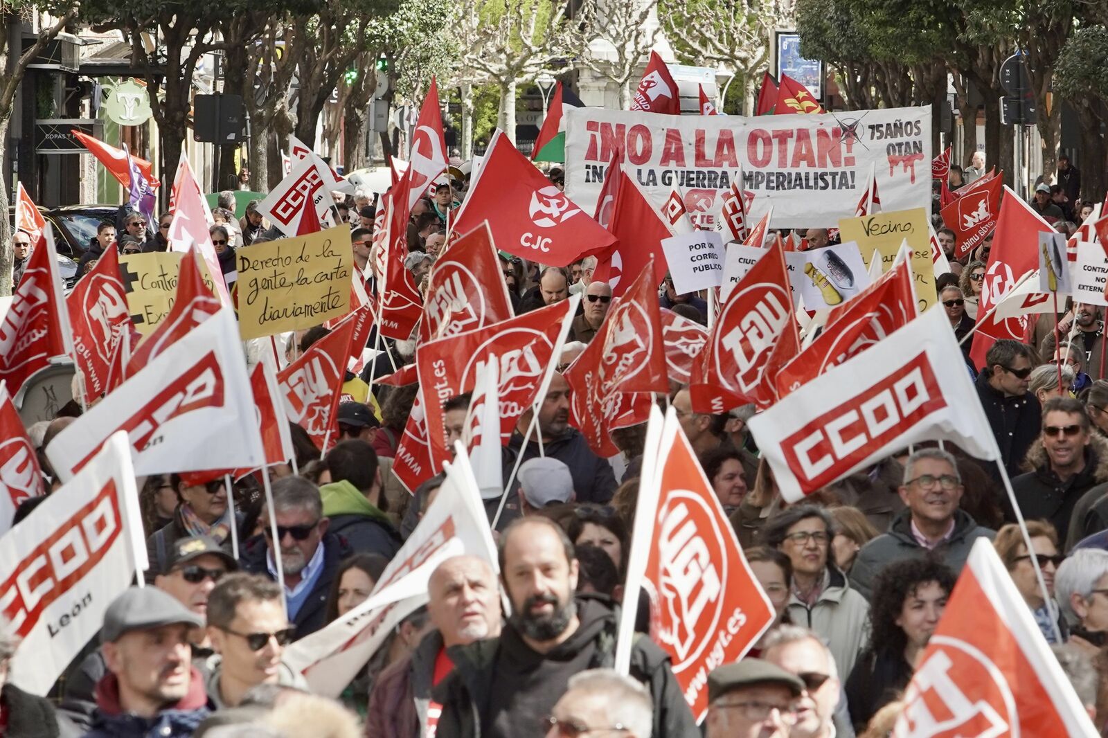  1 de mayo en León. | CAMPILLO (ICAL)