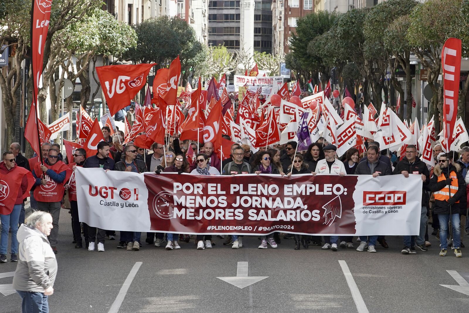 1 de mayo en León. | CAMPILLO (ICAL)