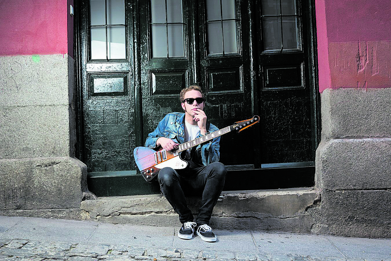 El músico norteamericano Kurt Baker está de gira en España. | CARLOTA LOBO