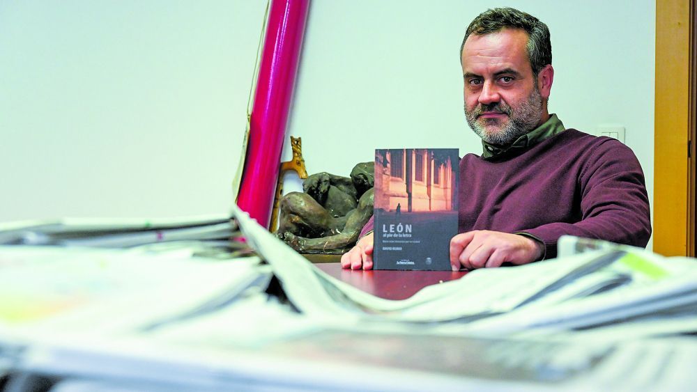 El autor del libro y director de La Nueva Crónica, David Rubio. | SAÚL ARÉN