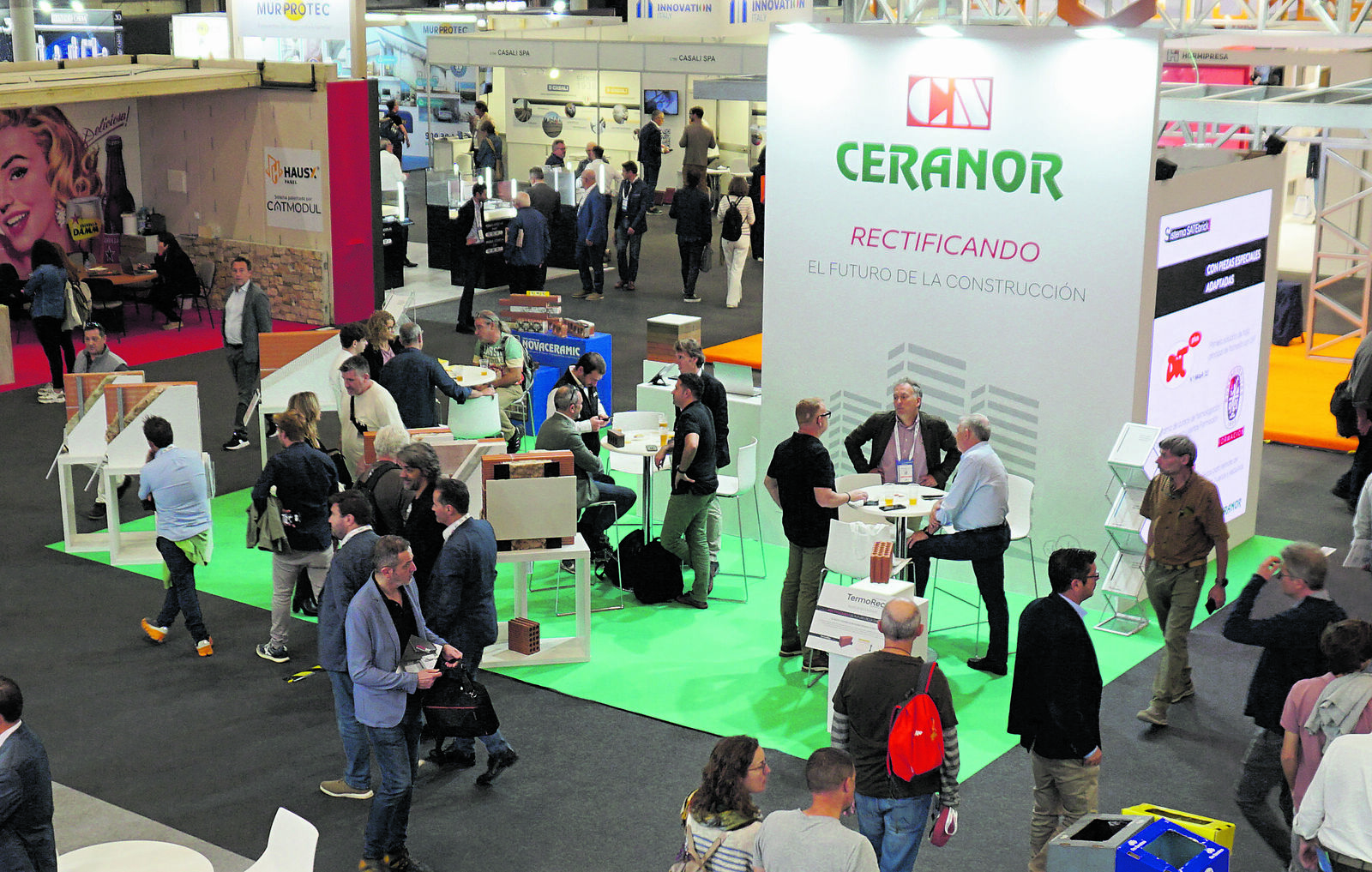 La empresa leonesa Ceranor participa en Construmat 2024. | L.N.C.