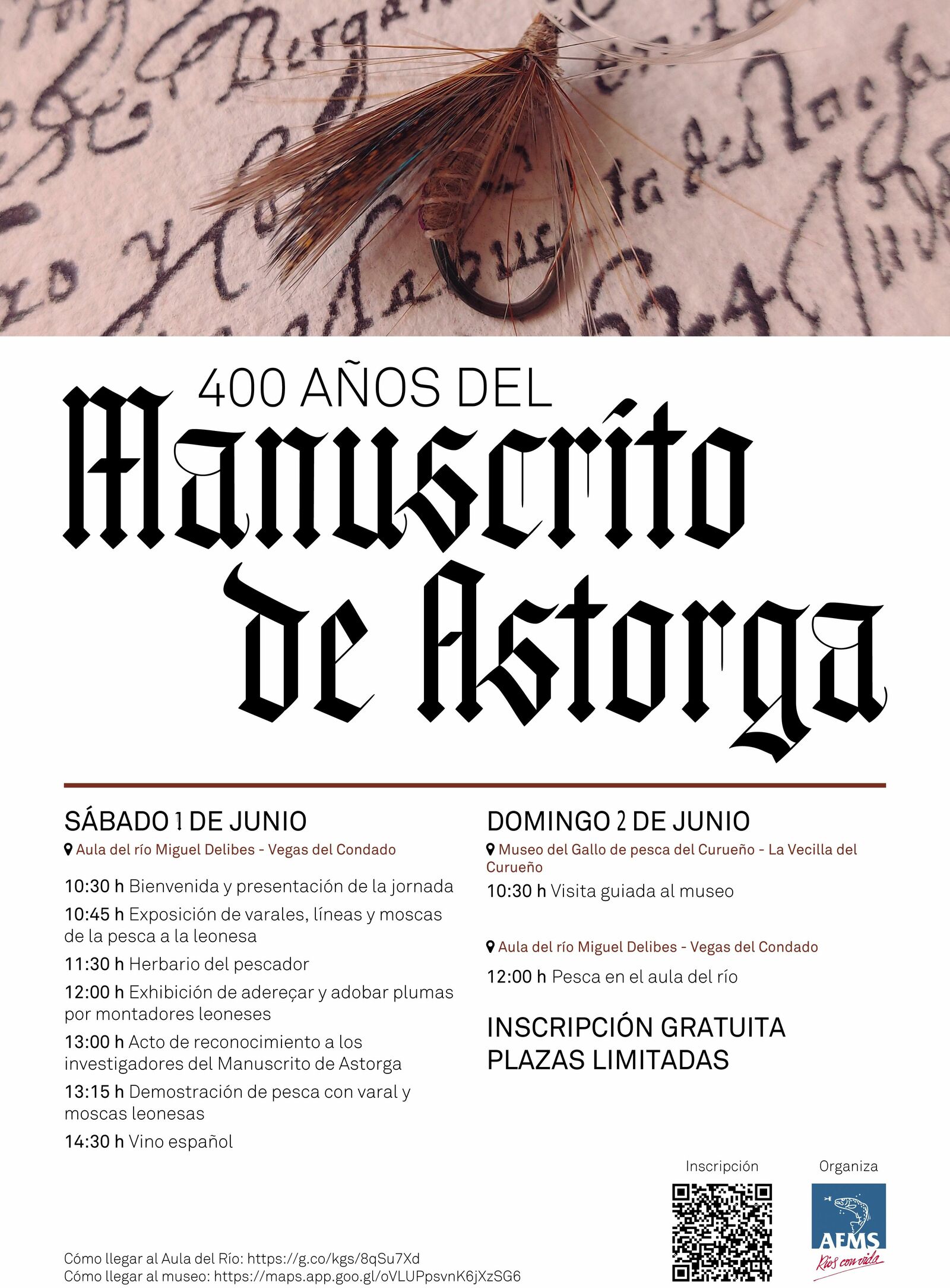 Imagen del programa del 400 aniversario del Manuescrito de Astorga. | L.N.C.
