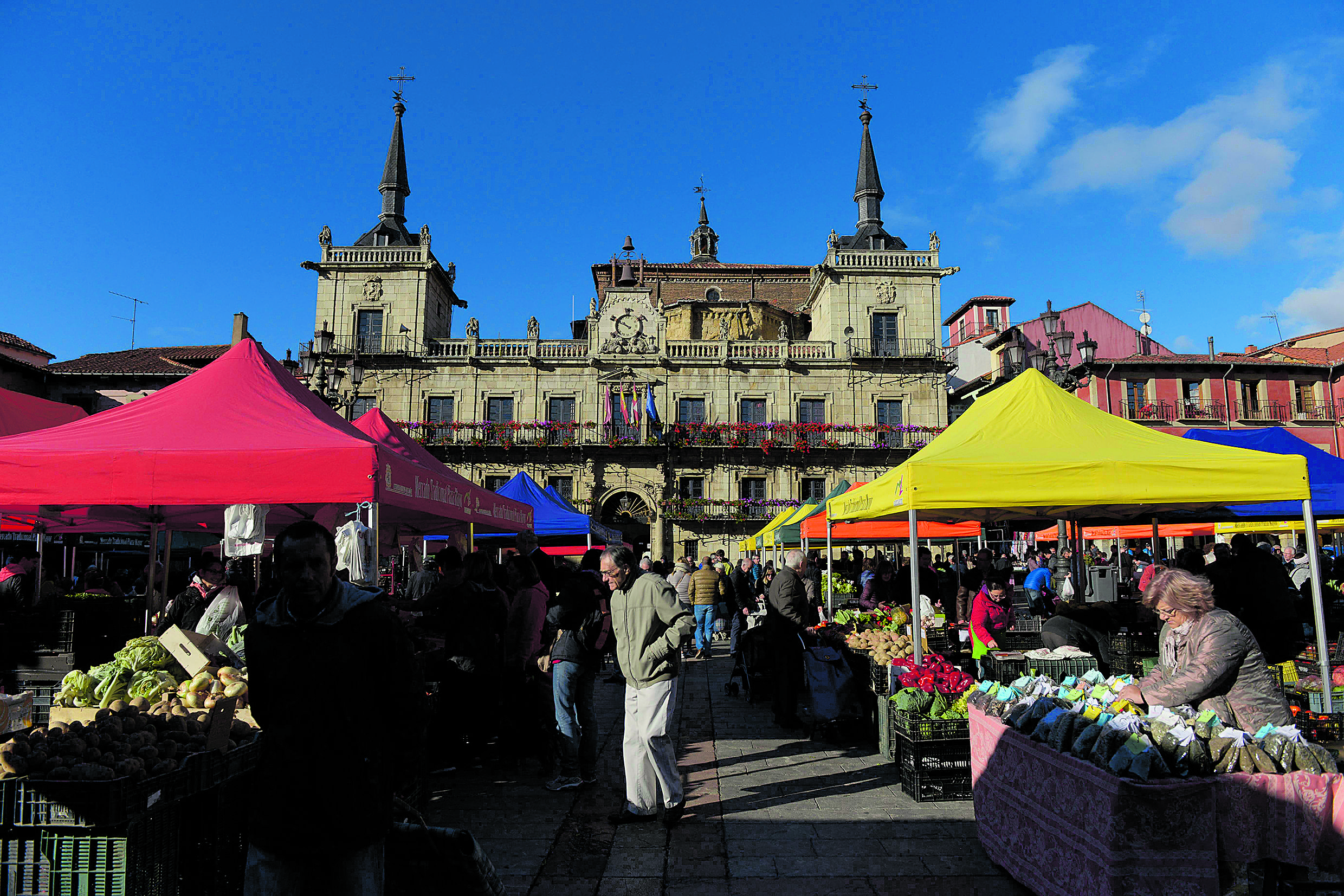 El mercado plaza Mayor. | MAURICIO PEÑA
