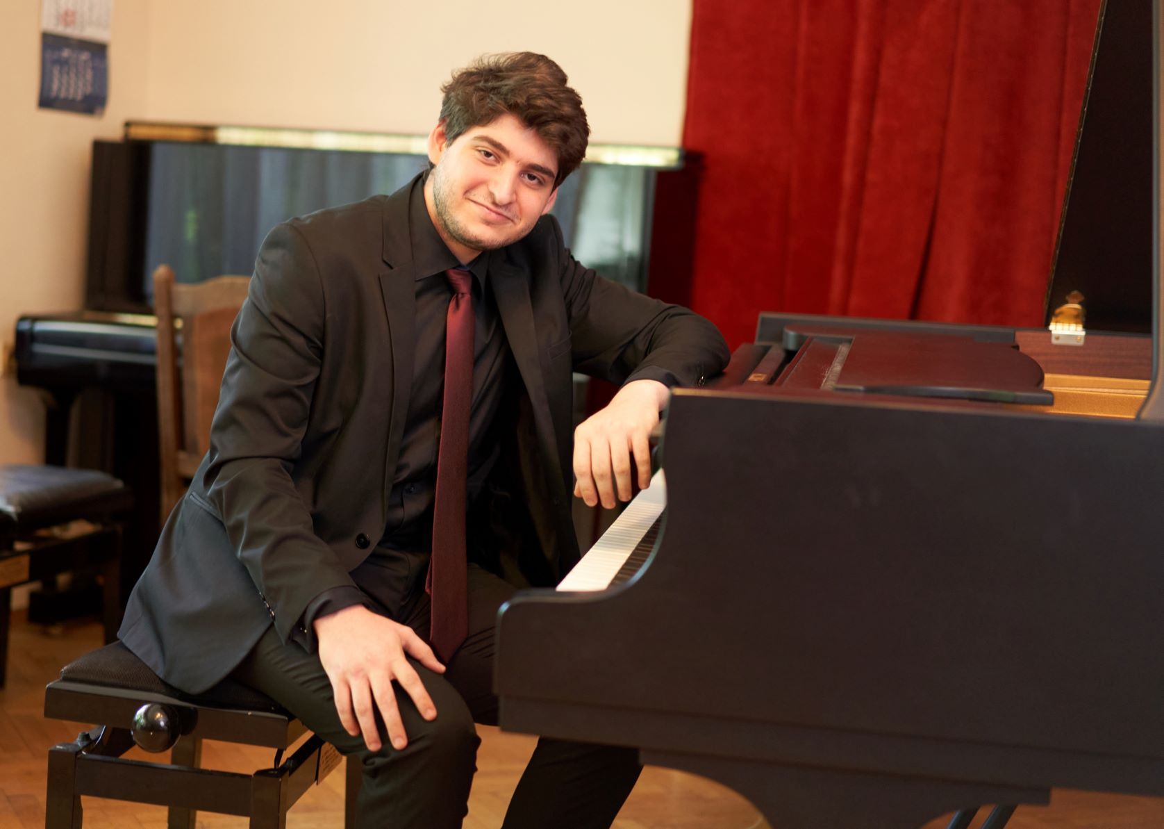El pianista búlgaro Roberto Rúmenov.