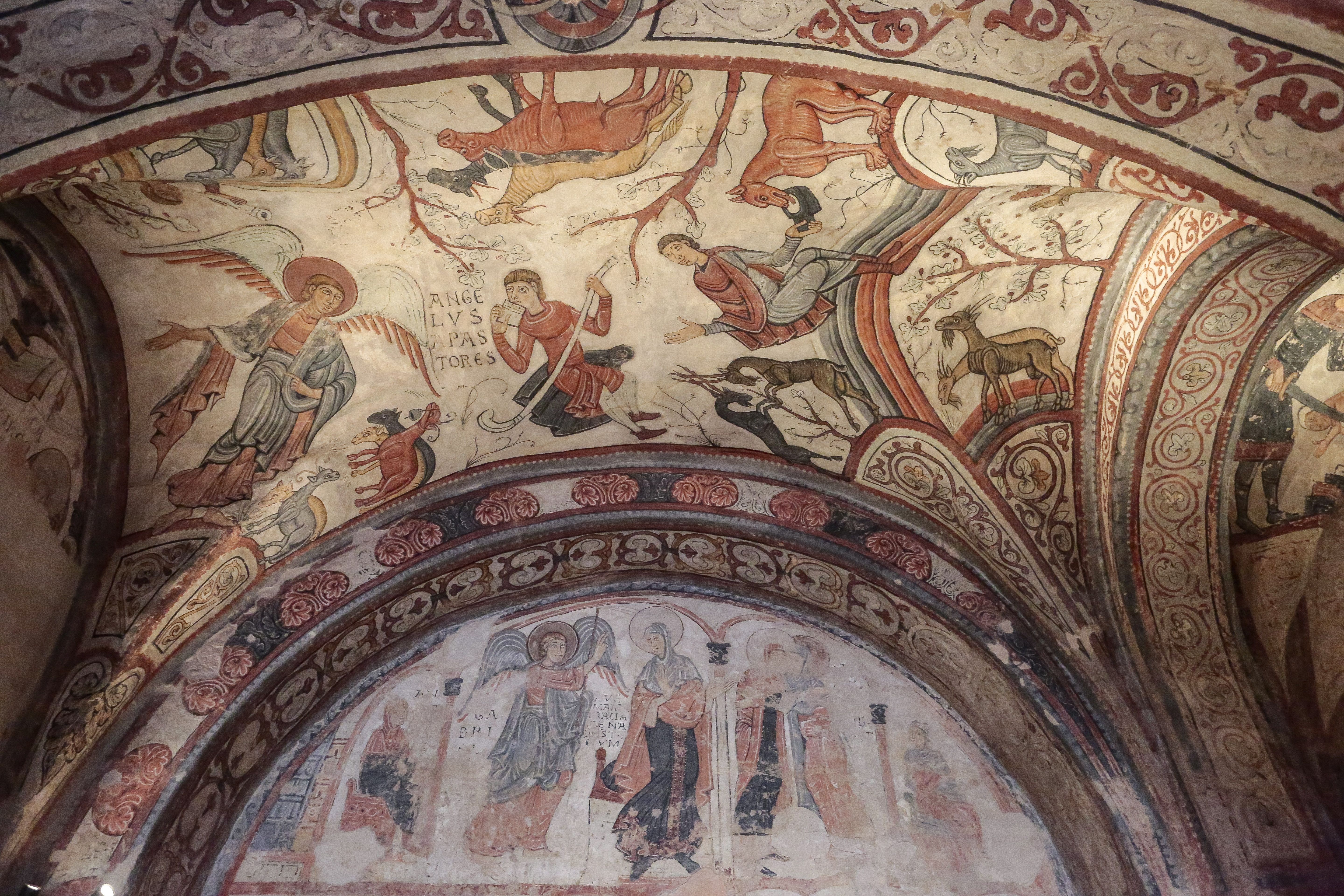 La pintura del Panteón Real que ha formado parte de la Ebau de Andalucía. | CAMPILLO (ICAL)