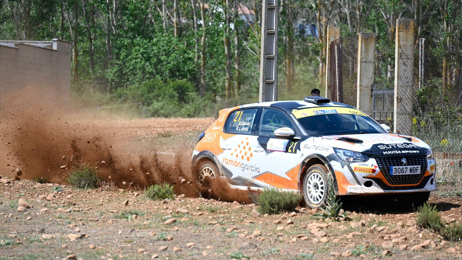 Momento de una de la competiciones de Rally de la provincia de León | SAÚL ARÉN