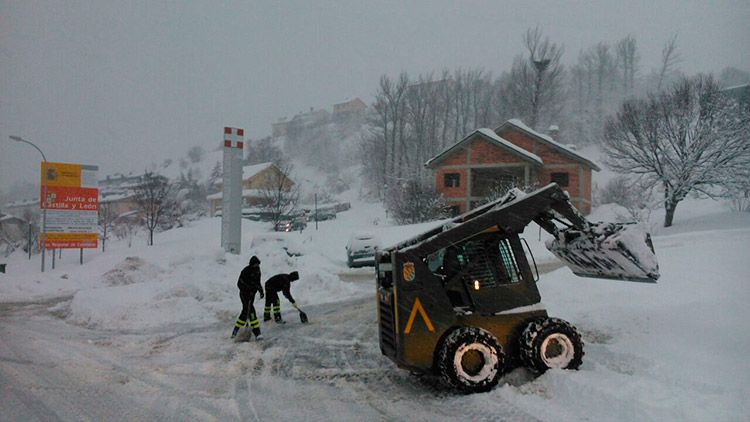 La UME, preparada para la nieve