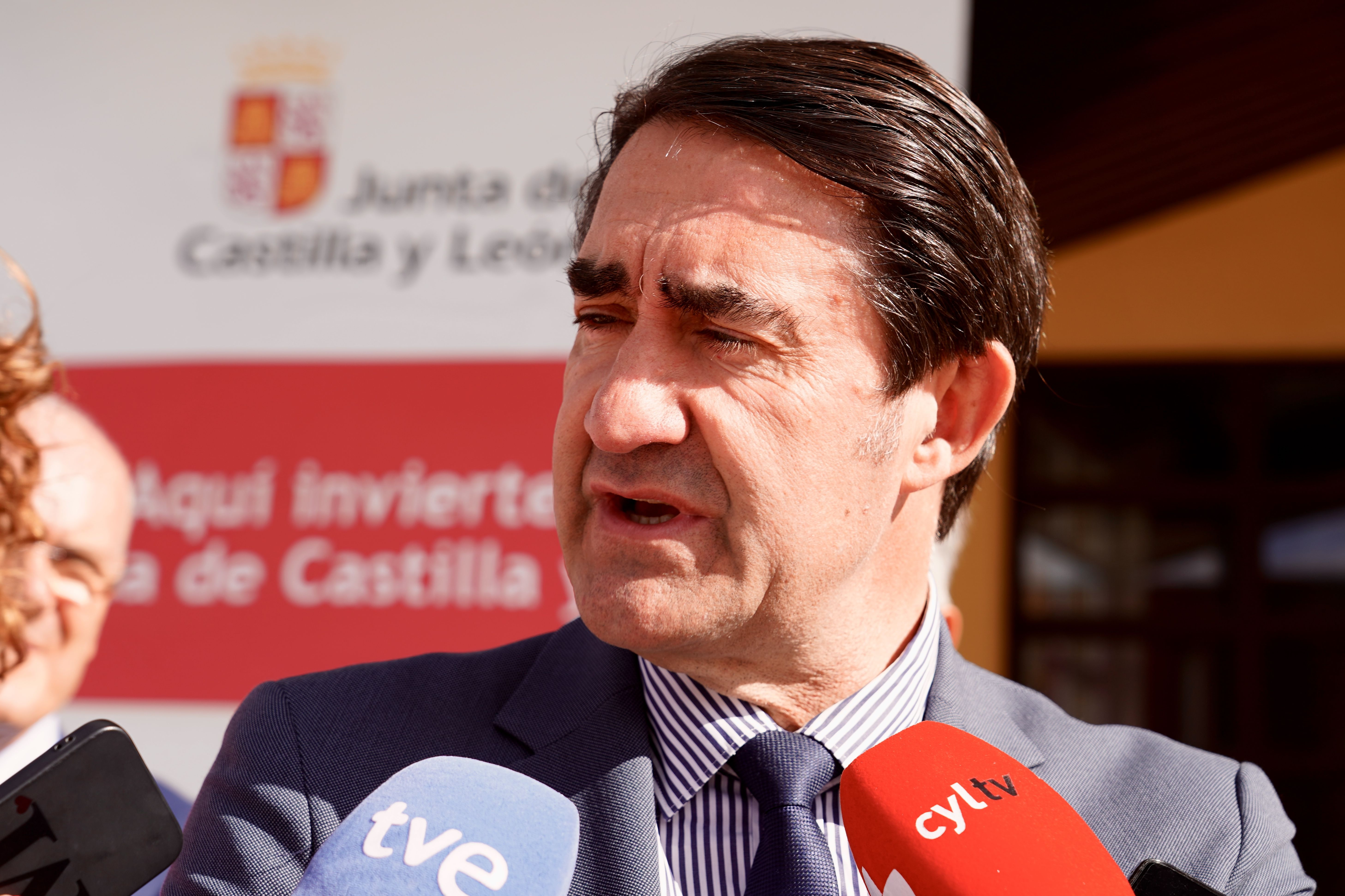 El consejero de Medio Ambiente, Juan Carlos Suárez Quiñones. | CAMPILLO (Ical)