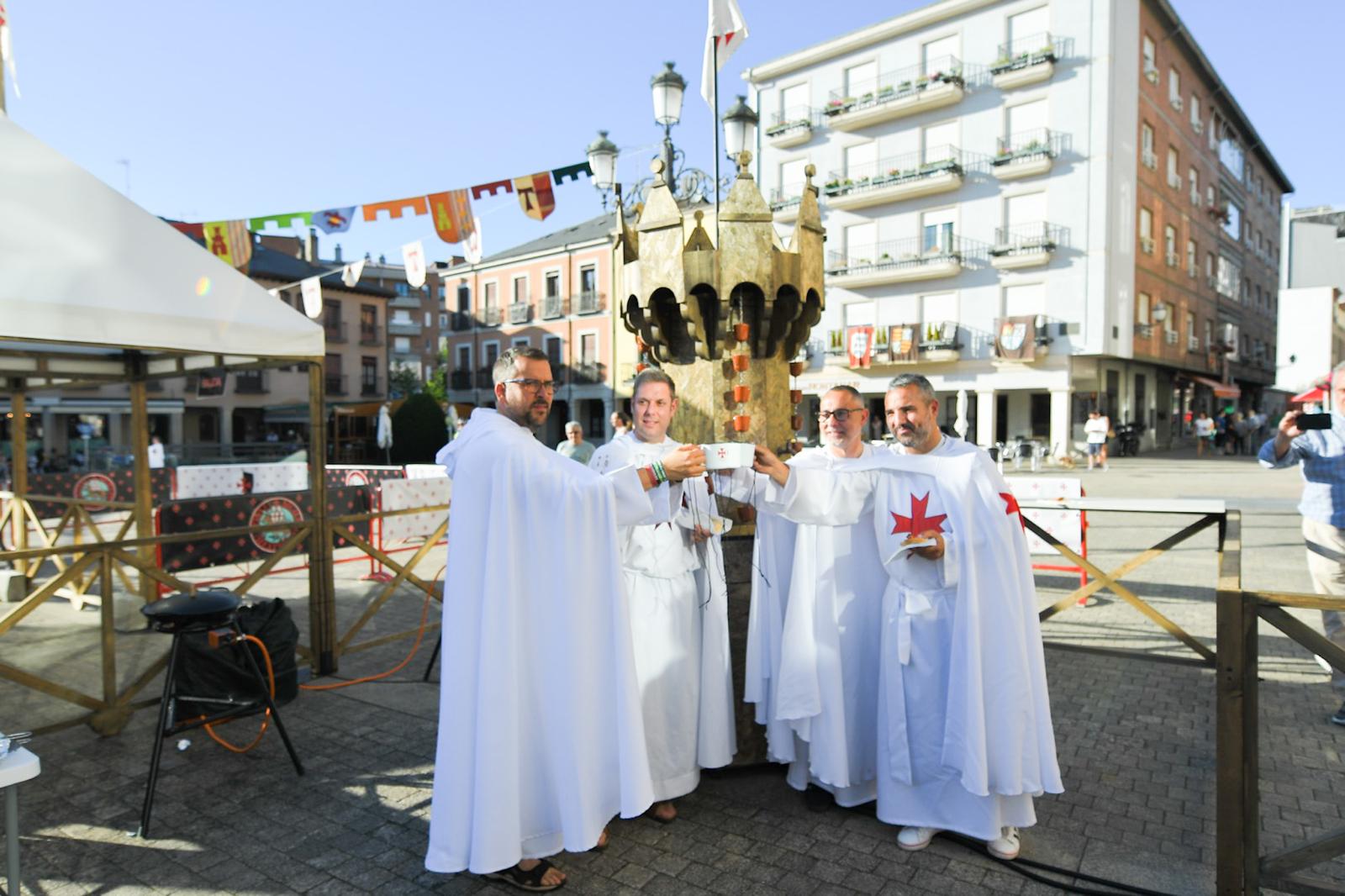 Acto de inauguración de la Noche Templaria.