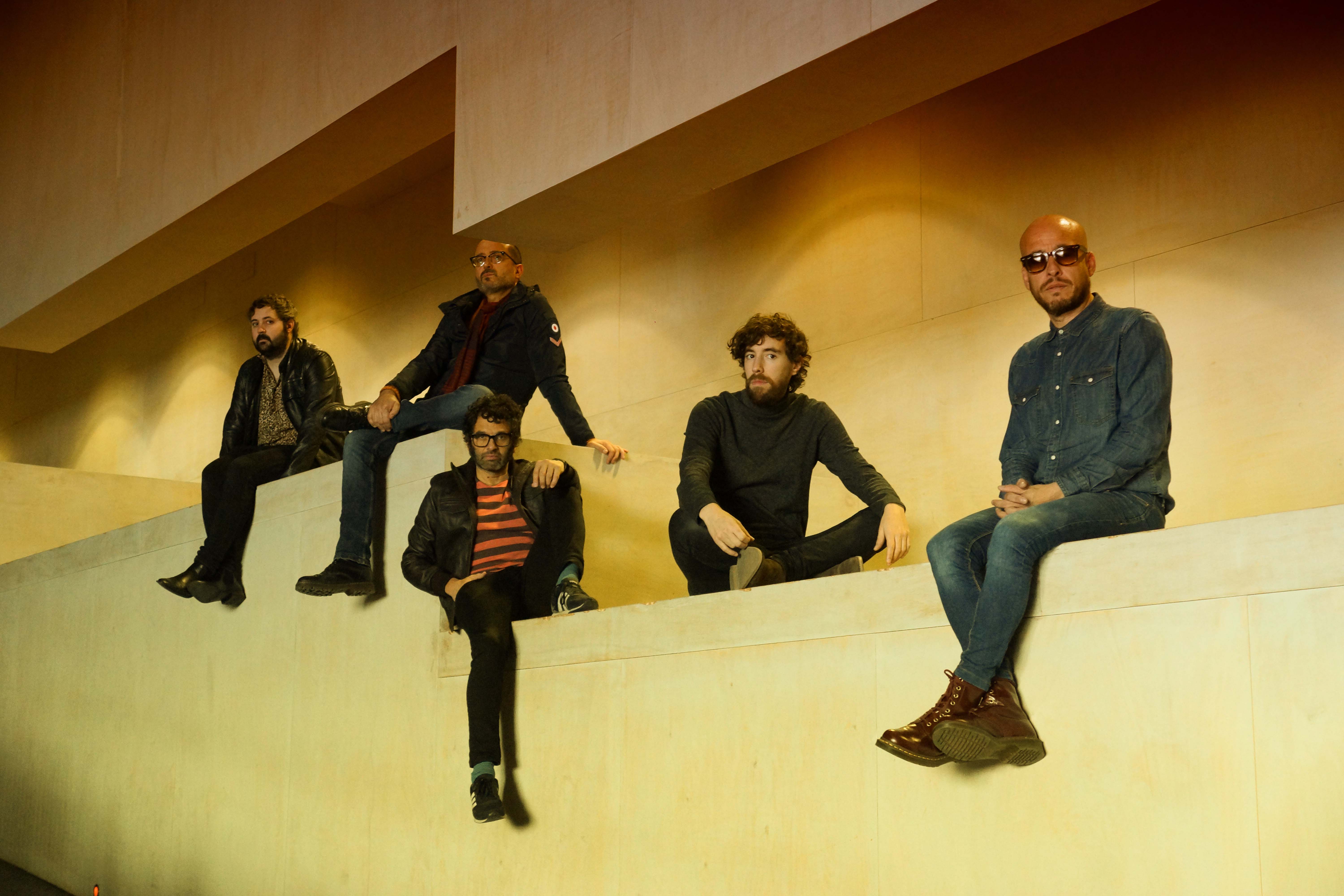 Los cinco integrantes de la banda musical albaceteña Colorado. | L.N.C.