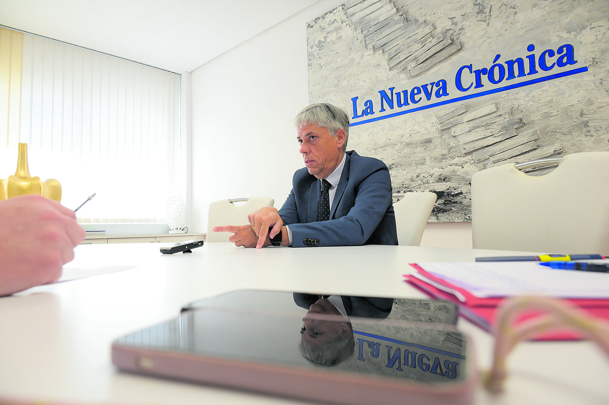 El delegado territorial de la Junta en León, Eduardo Diego. | MAURICIO PEÑA