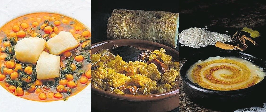 Detalle del menú de ‘El Desarme’,  la fiesta gastronómica más antigua de España que dura una semana. | L.N.C.