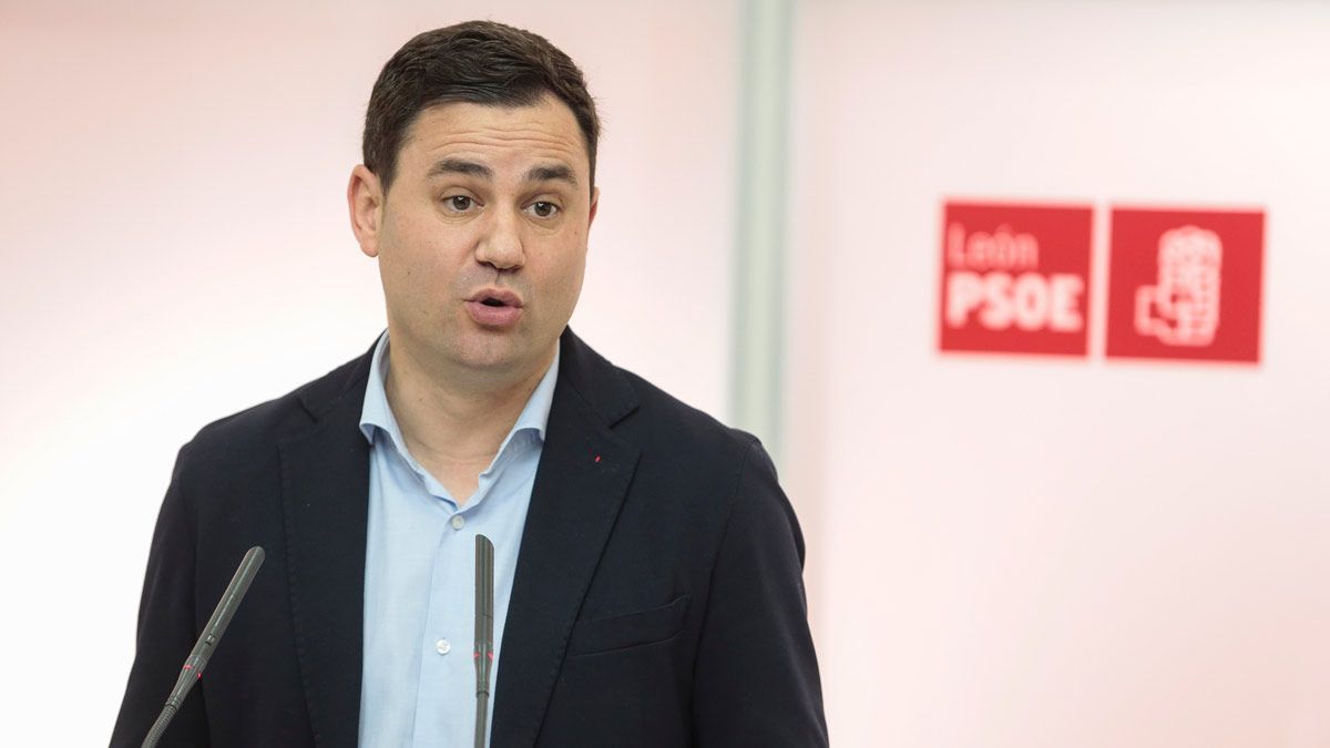El secretario general del PSOE de León, Javier Alfonso Cendón. | L.N.C.