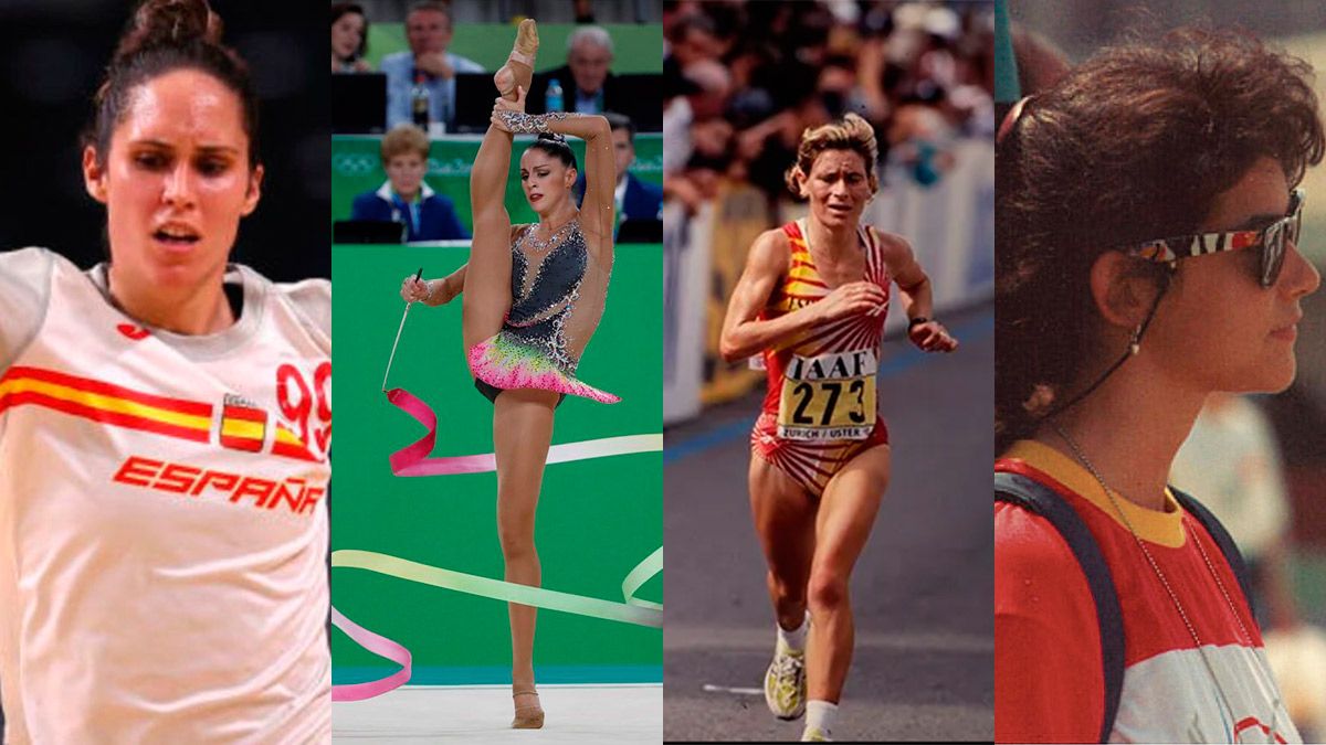 Las protagonistas de la mesa de leonesas olímpicas de este martes. | LNC