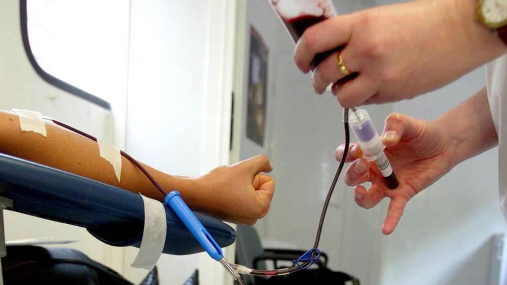 Imagen de archivo de una donación de sangre en León. | L.N.C.