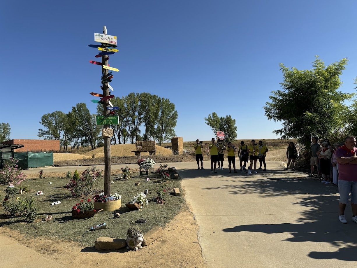 Gusendos inaugura su Jardín de Los Oteros