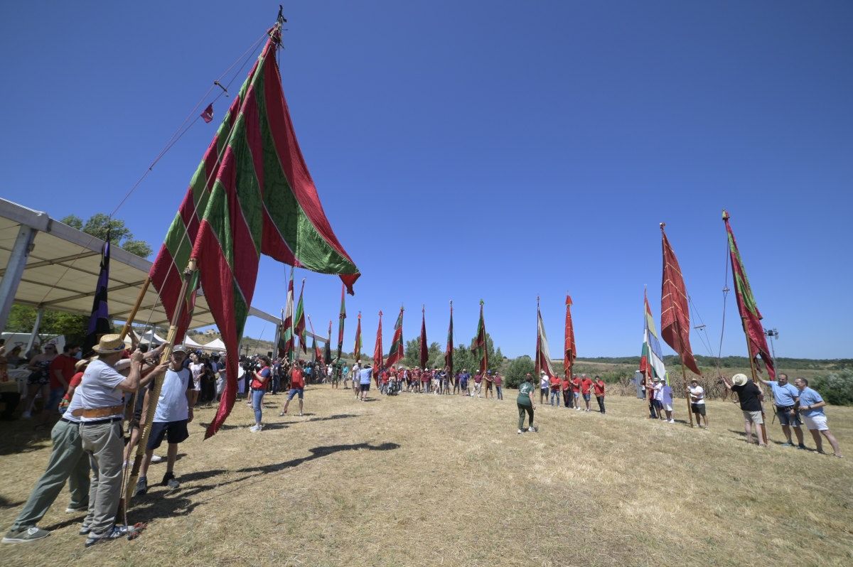 Rueda del Almirante reunio los pendones de la comarca 02