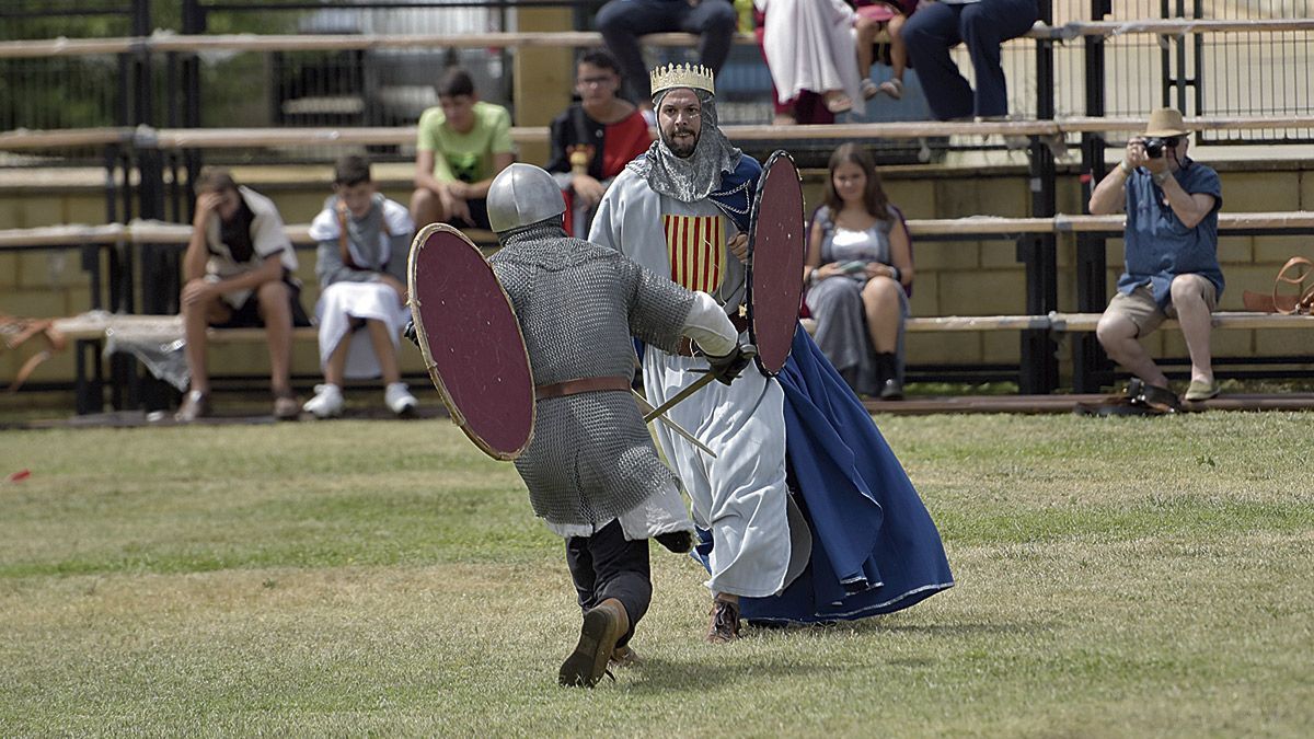 Una edición pasada de la Batalla de Villadangos. | SAÚL ARÉN