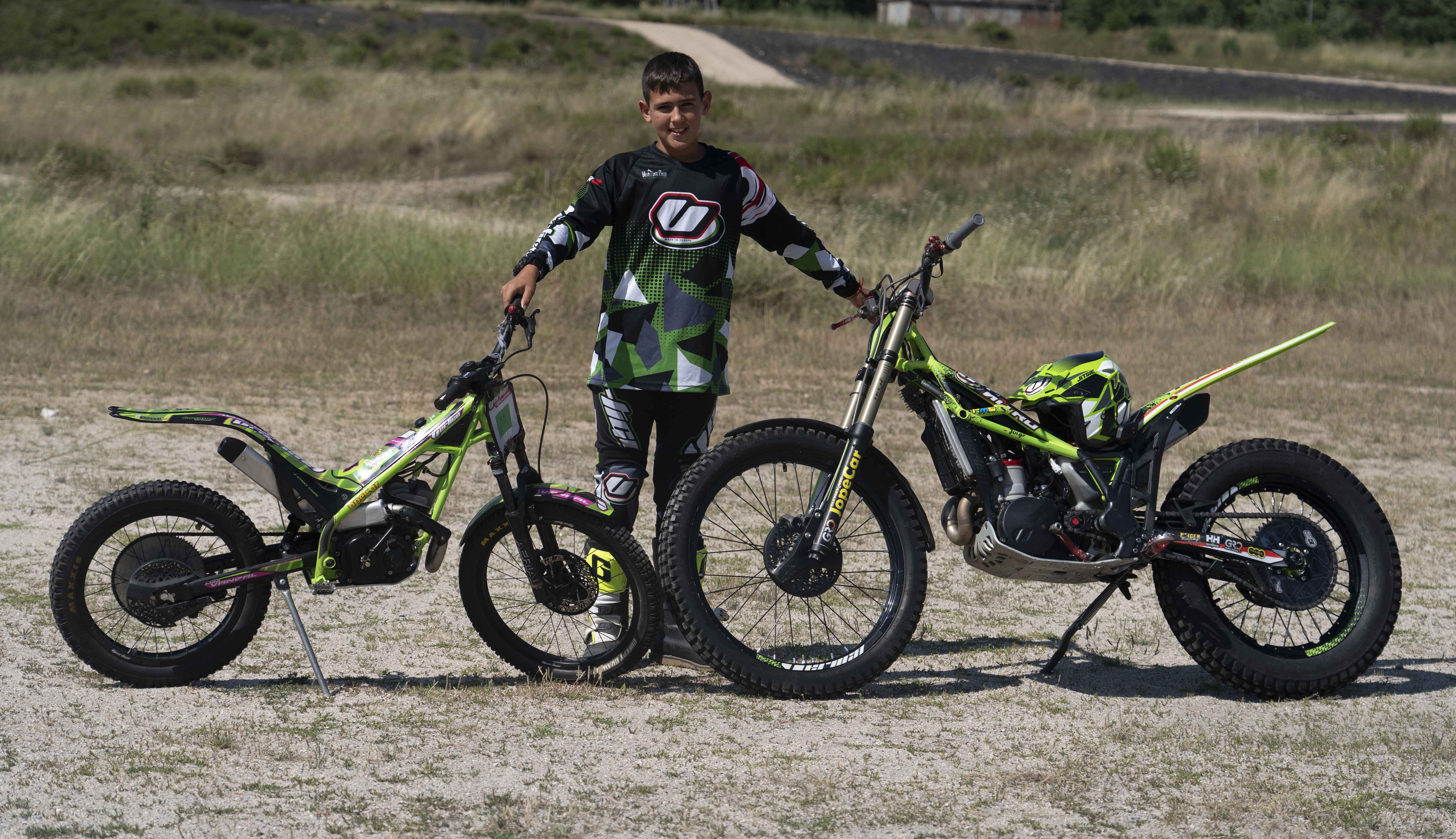 Jorge Fernández lidera el Campeonato de Castilla y León de Trial en la categoría TR5. CÉSAR SÁNCHEZ (ICAL)