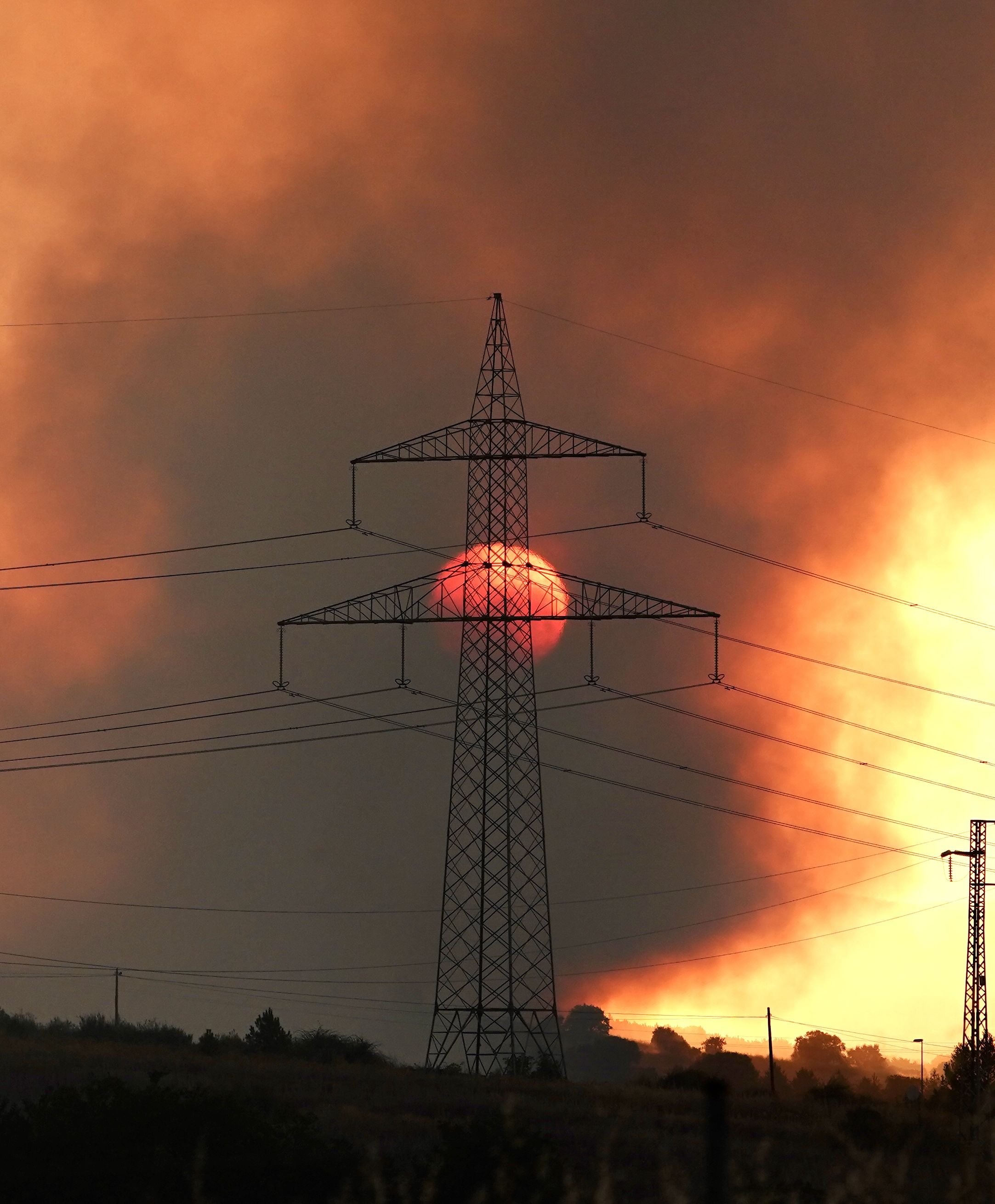 Incendio de Castrillo de los Polvazares. | CAMPILLO (ICAL)