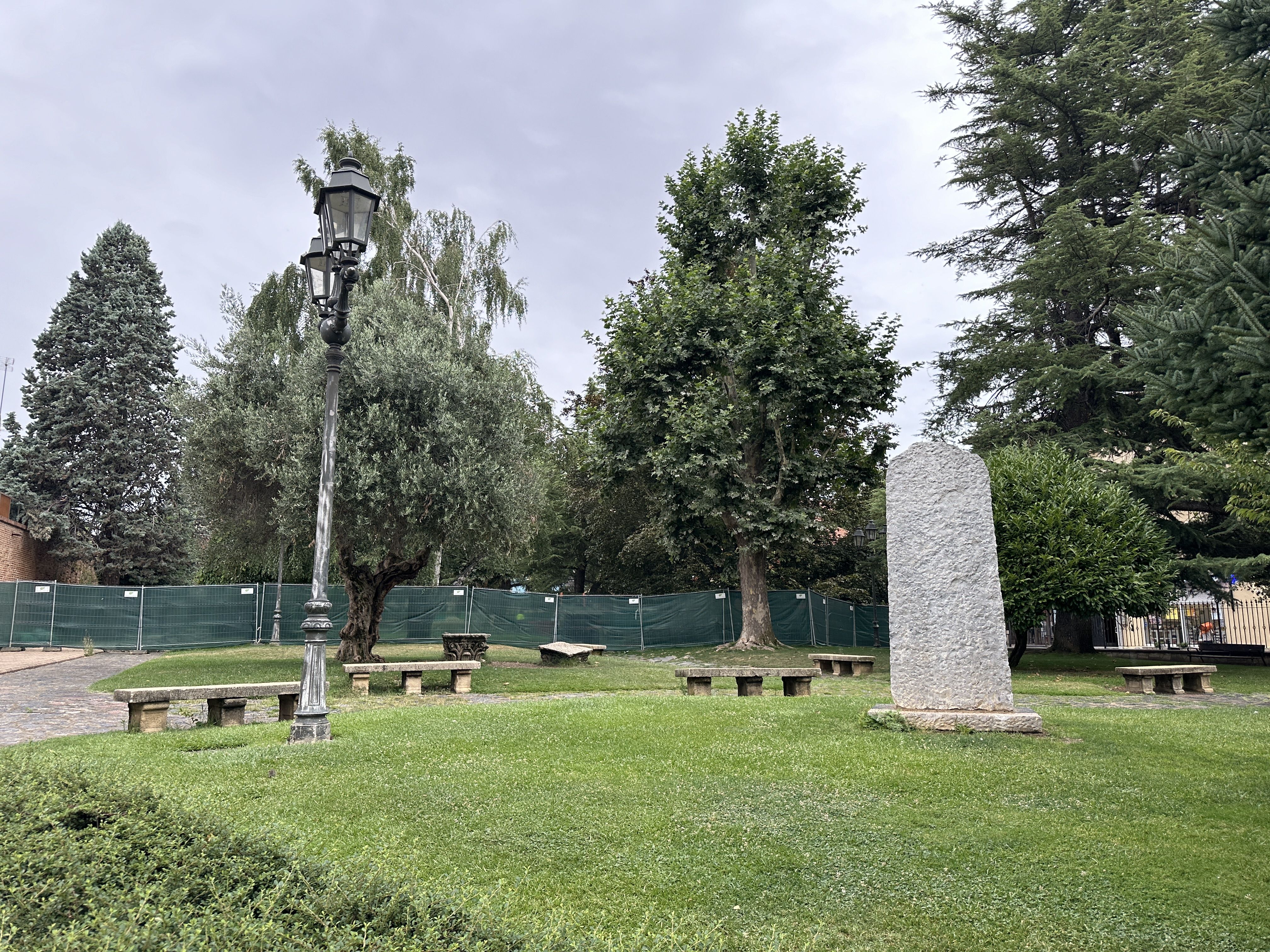 Imagen de archivo del Jardín del Cid. | L.N.C.