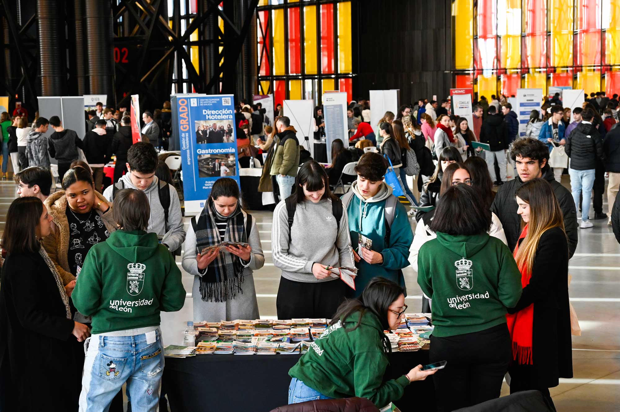 Participantes en la última edición de Unitour, que se celebró el pasado 1 de febrero en el Palacio de Exposiciones. | SAÚL ARÉN