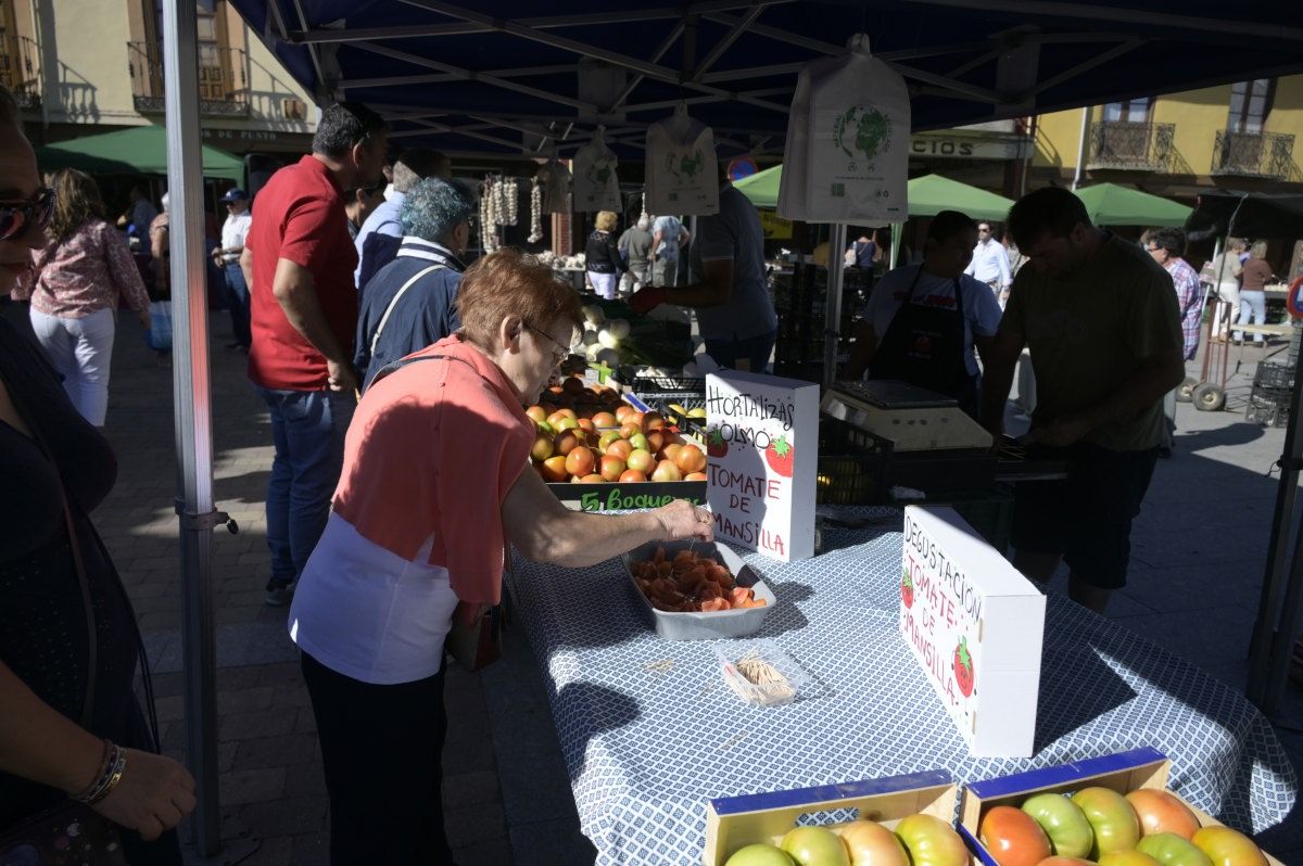 Feria del Tomate en Mansilla de las Mulas.