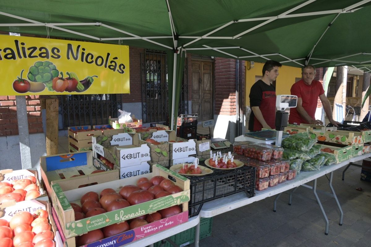 Feria del Tomate en Mansilla de las Mulas.