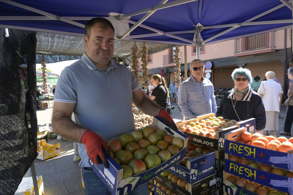 Feria del Tomate en Mansilla de las Mulas.