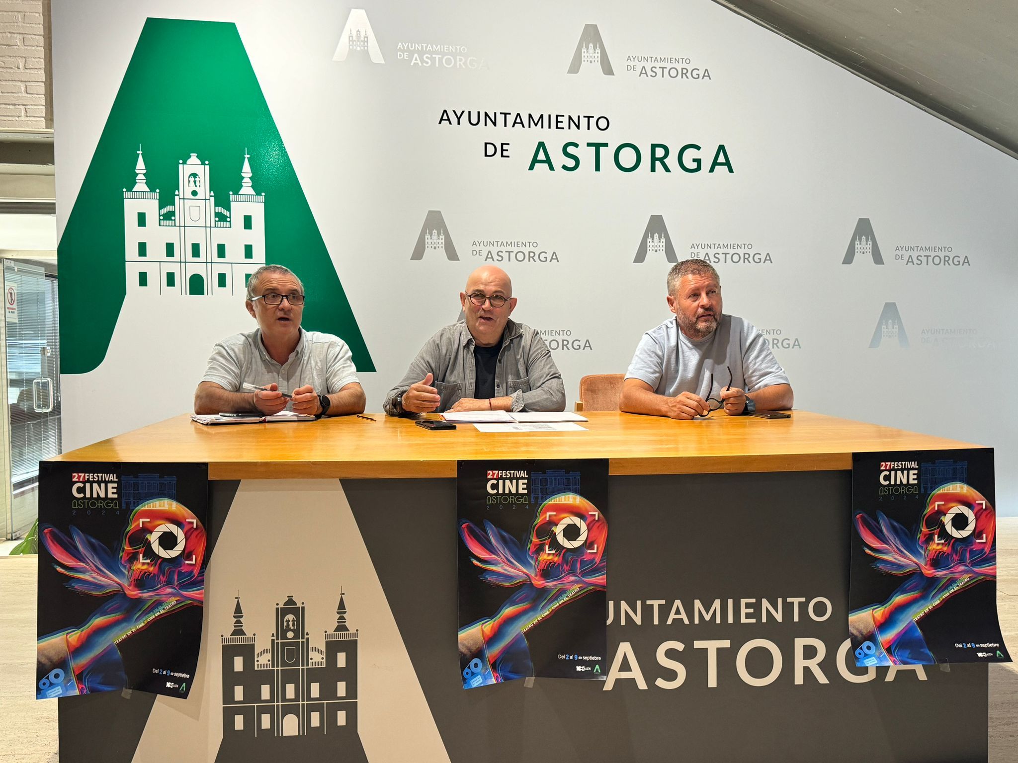 Presentación del Festival de Cine de Astorga. | L.N.C.