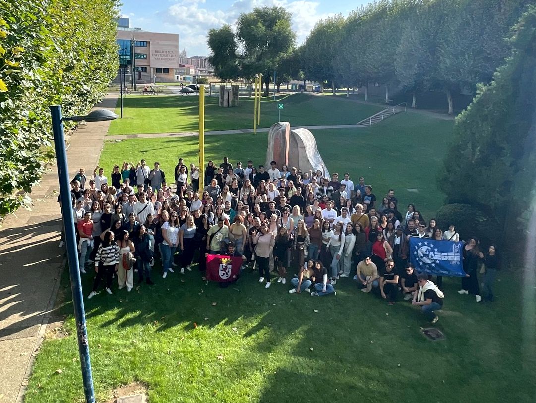 Imagen de archivo de la Semana Orientación a estudiantes internacionales de la ULE. | L.N.C.