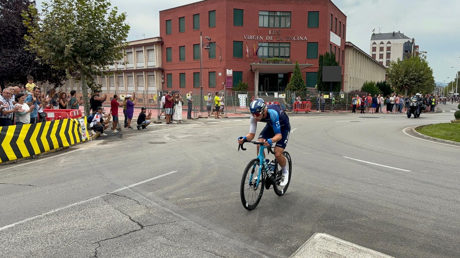 Momento en el paso por Ponferrada | ALICIA IGLESIAS