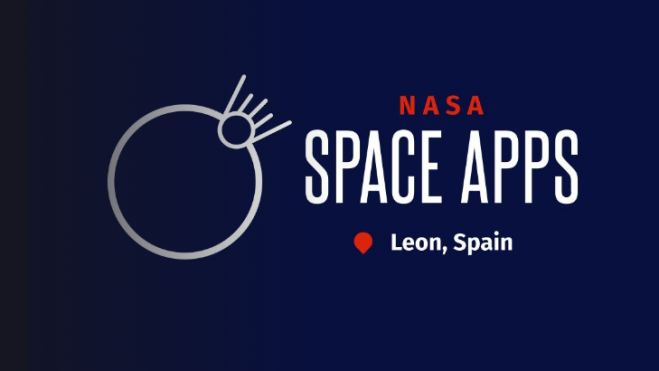 Cartel del 'hackaton' de la NASA.