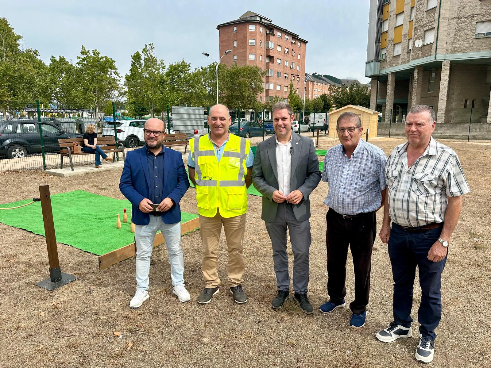 Inauguración recinto municipal de juegos tradicionales.