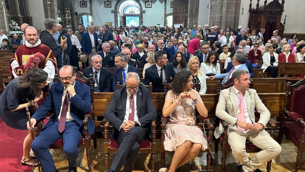 La Basílica de la Encina, repleta para el acto de acción de gracias.