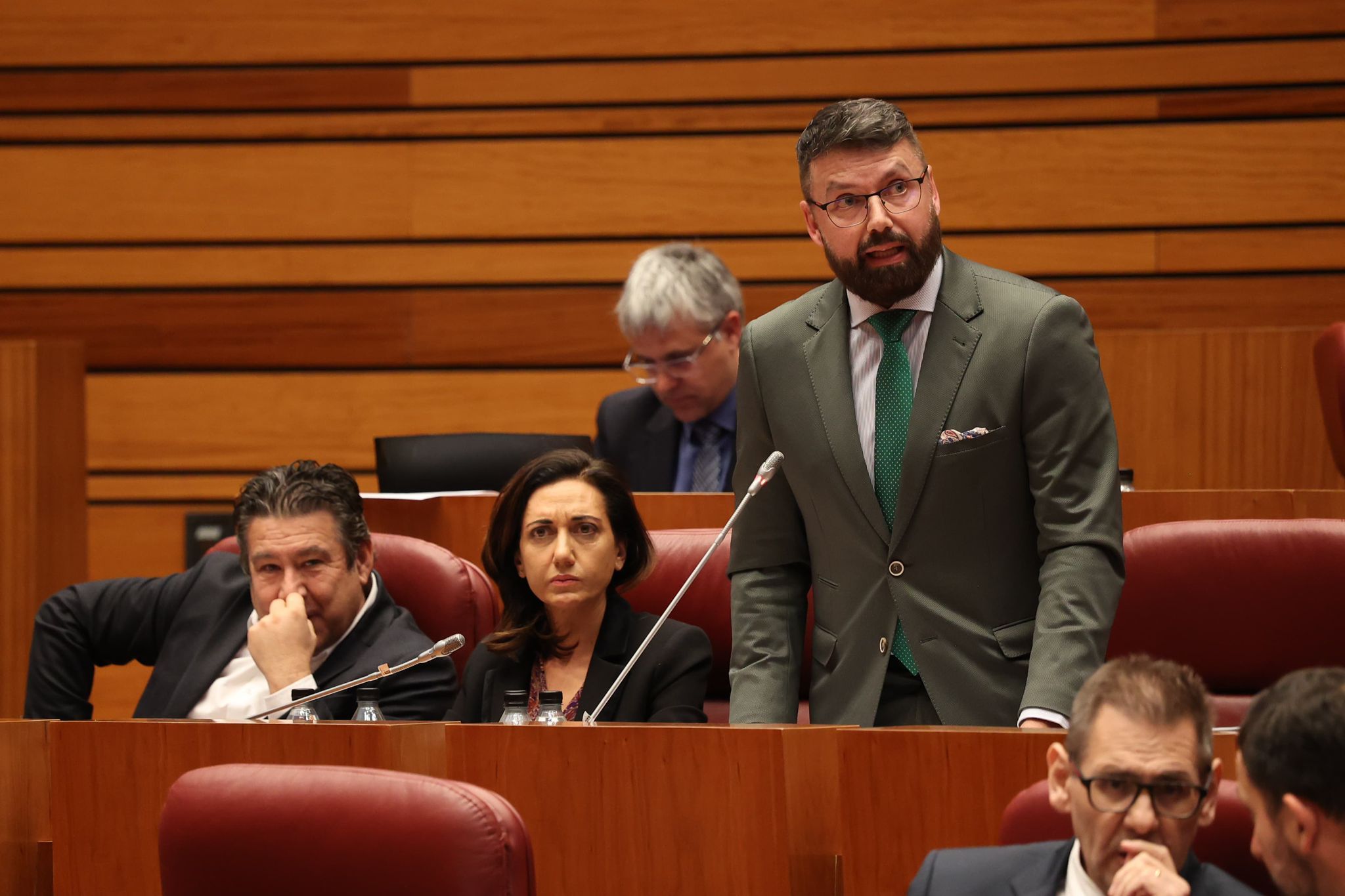 El procurador berciano de UPL José Ramón García.