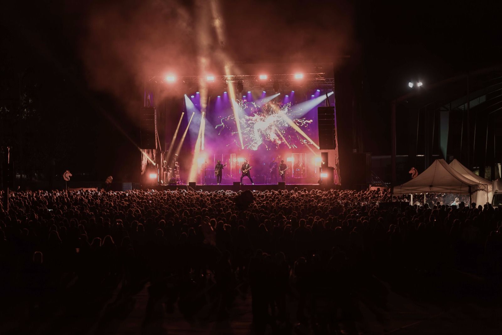 Concierto de Café Quijano en las fiestas de Valencia de Don Juan. | L.N.C.