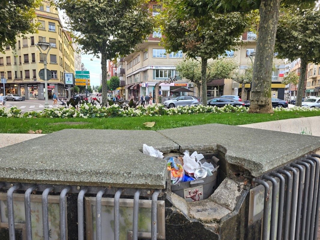 Ponen como ejemplo el parque central de la plaza de La Inmaculada. | L.N.C.