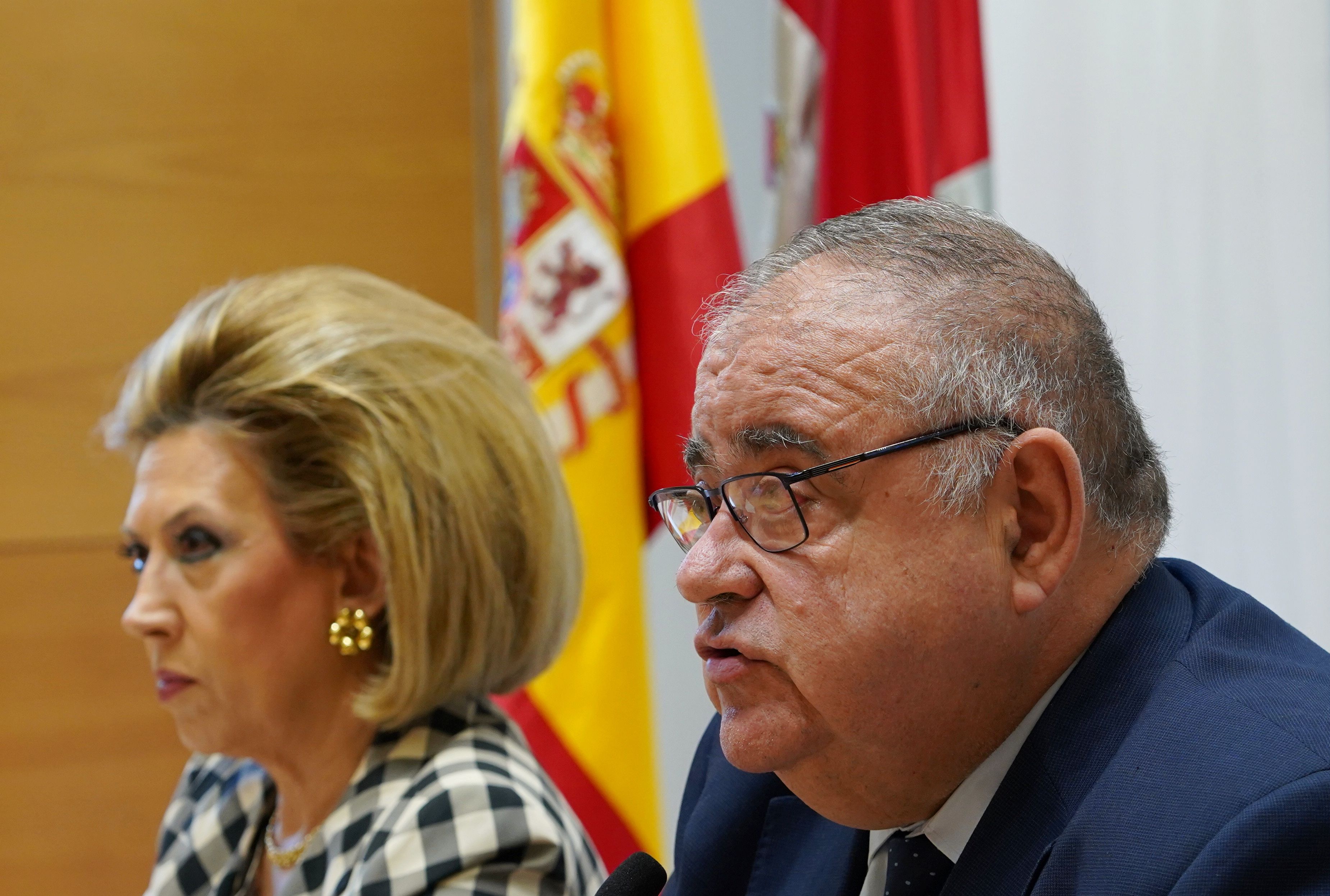 Alejandro Vázquez durante la rueda de prensa ofrecida este miércoles en Valladolid. | MIRIAM CHACÓN (ICAL)