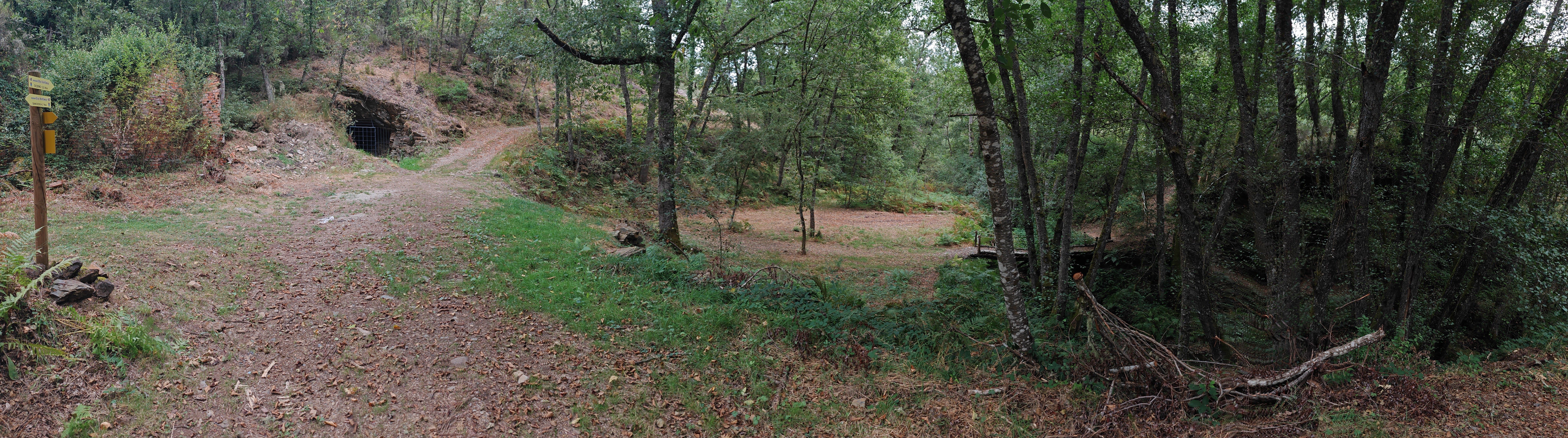 Zona abierta de la senda, donde se realizará la obra.