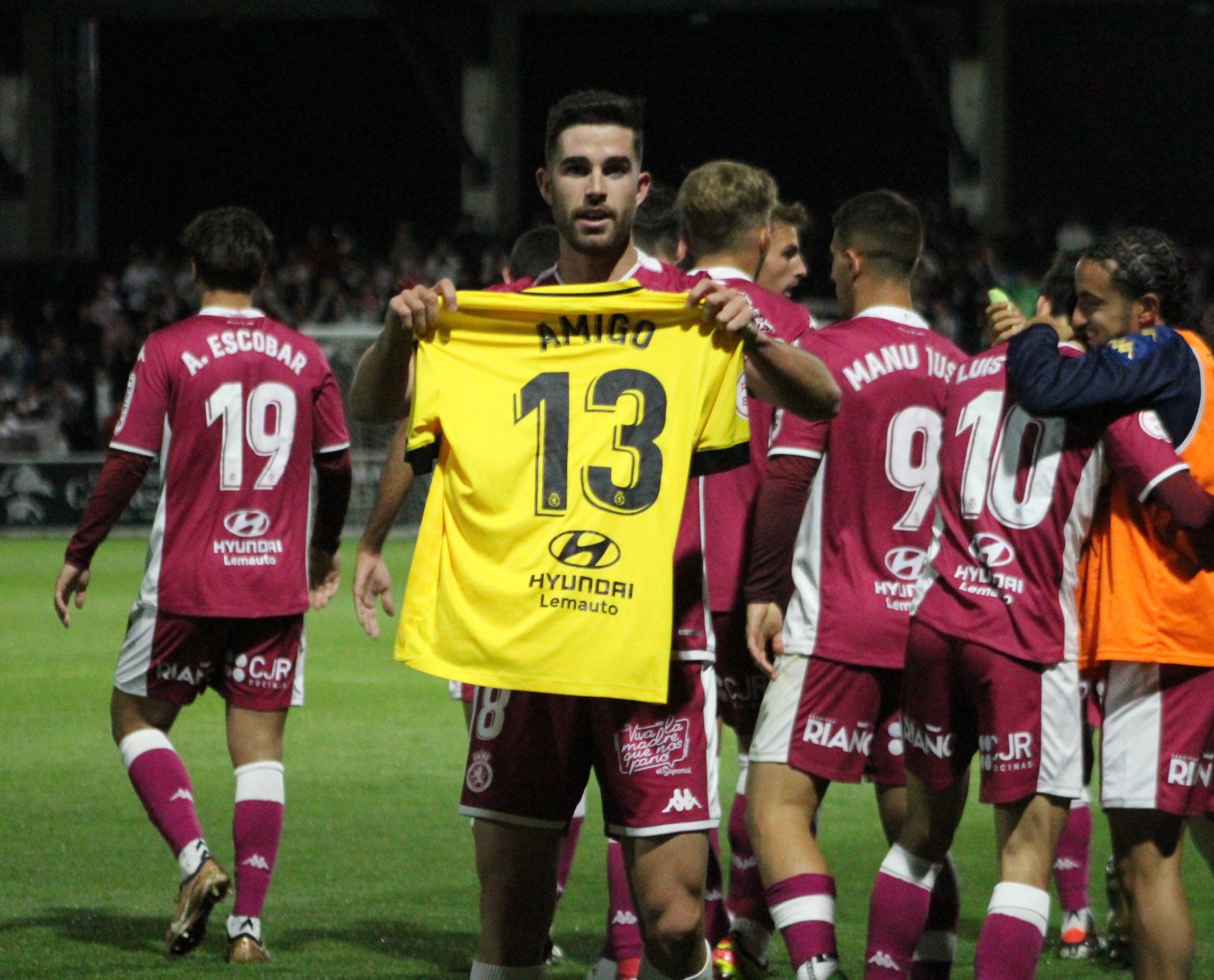 Barri le dedica a Amigo el primer gol de la Cultural. | CYD