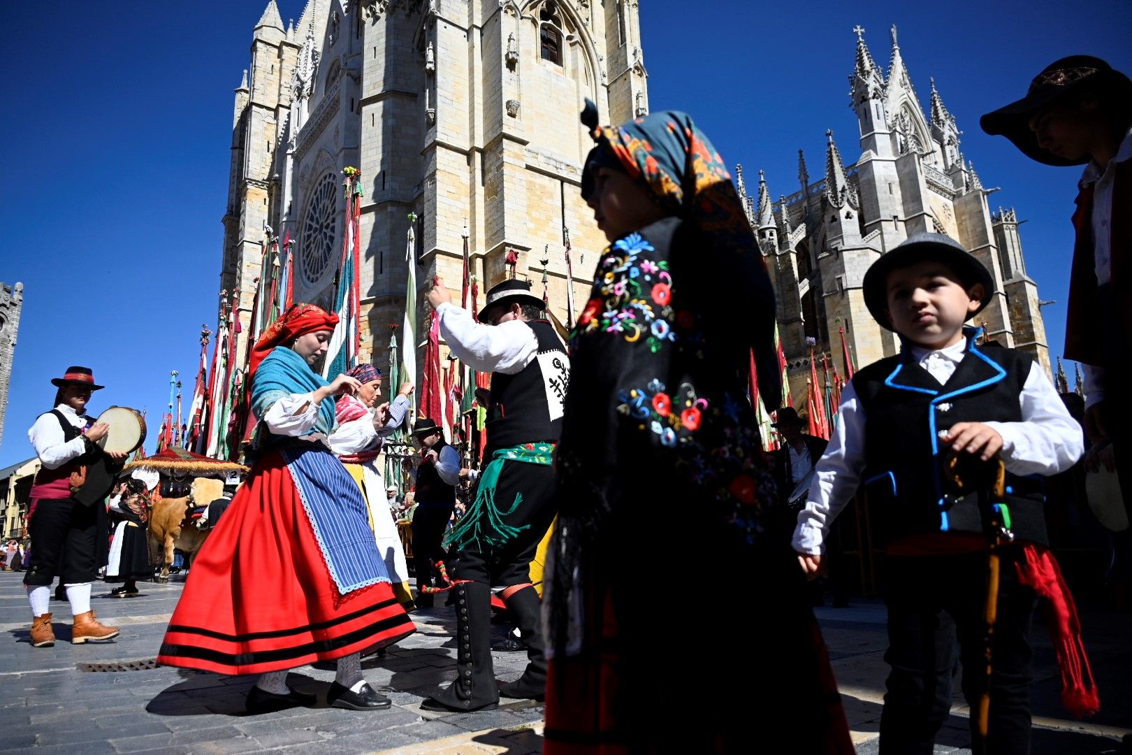 Carros y pendones San Froilán 2024 5